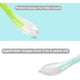 thumbnail image 4 of RV Cucharas de silicona para bebé, paquete de 6 cucharas soperas con puntas de silicona suave para alimentación y destete del bebé, sin BPA, 4 of 5