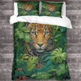 thumbnail image 1 of D pour Garçons Filles avec Housse de Couette Léopard, Faune, Animal, Pièces, Très Grand, 1 of 5