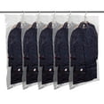thumbnail image 1 of Bolsas Colgantes de Almacenamiento Al Vacío, Bolsas Colgantes de Ahorro de Espacio para Ropa, Trajes, Abrigos, Vestidos, Chaquetas, Bolsas de Vacío Reutilizables y Comprimidas, Organizadores de Armario, Bolsa Largo de 5 (53.1x27.6in), 1 of 6