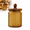 Yellow, variant on Amber Glass Storage Jar, Borosilicate Embossed Canister with Airtight Wood Lid, 700 ml, for Coffee Tea Sugar Snacks Blue