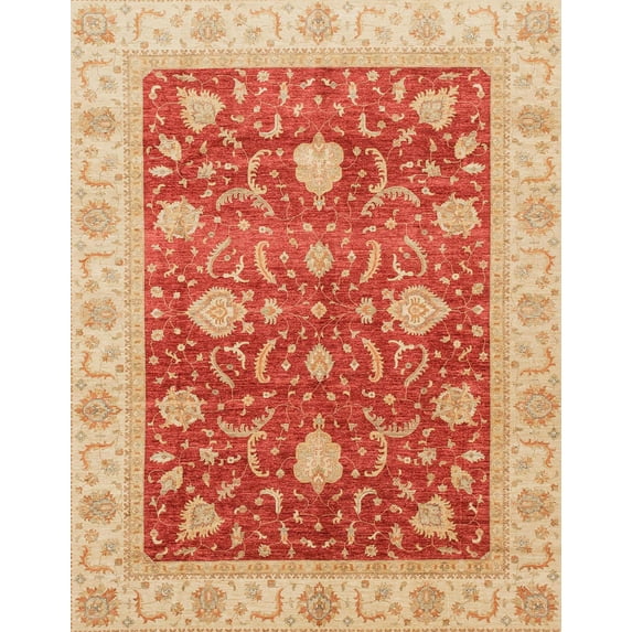 Ahgly Company Machine Washable Indoor Rectangle Abstract Fire Engine Red Area Rugs, 2' x 3'