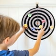thumbnail image 6 of BESTSKY 24Pcs Fabric Dart Board Sticky Balls Dart Hook and Balls Darts Game Accessories, 6 of 7