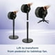 thumbnail image 3 of Shark FlexBreeze - Ventilador para interiores y exteriores, con cable e inalámbrico, pedestal oscilante y mesa 2 en 1, batería de hasta 24 horas, FA202, 3 of 5