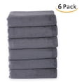 thumbnail image 5 of JML Microfiber Bath Towel Set(6 Pack,27" x 55") Absorbent,Fast Drying Towels for Bath,Grey, 5 of 6