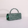 thumbnail image 2 of LNGOOR Fashionable And Delicate Rhinestone Decorated Clutch Bag With Handle And Shoulder Strap For Evening Tready Bride BagTready Bride Bag  Perfect For Party Wedding  Prom Dinner/Banquet, 2 of 7