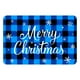 thumbnail image 2 of Alfombra De Poliéster Felpudo Navideño De Poliéster Azul, 40x60cm, Decorativo, Para Sala De Estar, Dormitorio, Cocina Y Entrada (1 Unidad) Rkxzt, 2 of 9