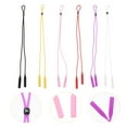 thumbnail image 4 of EIGTHTAIL 6 Pcs Sangles de Lunettes Réglables Support de Lanière de Lunettes en Silicone, 4 of 6