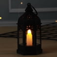 thumbnail image 5 of Mini Portable Wind Lamp, Small Oil Lamp, Festival Lantern, Electronic Candle, Horse Lantern, Ambience Light for Night, Table, and Party Decor, 5 of 6