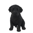 thumbnail image 1 of Estatua negra de cachorro de labrador Hi-Line Gift Ltd, poliresina, 1 of 2