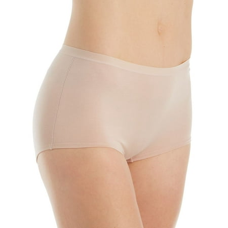 Women s Calida 25175 Natural Comfort Cotton Boyshort Brief Panty (Rose Teint M)
