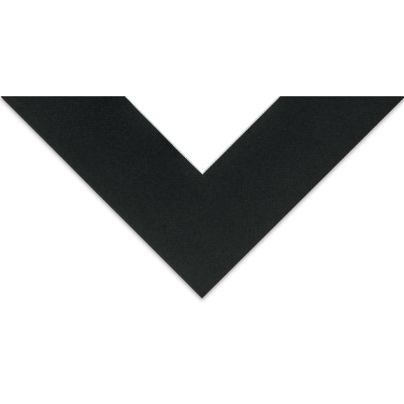 Blick Pre-Cut Mat - Raven Black, 10" x 10" (3-3/4" x 3-3/4" Opening)