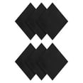 thumbnail image 1 of Uxcell 6 Pcs 4x4x1/16 pulgadas Acolchado de espuma adhesiva Hoja de espuma de celda cerrada, Negro, 1 of 7
