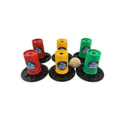 Hockey Revolution Lightweight Stickhandling Training Aid, Equipment for Puck Control, Reaction Time & Coordination - Light, Portable & Adjustable - (Drill Cones)