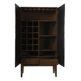 thumbnail image 2 of Cantina Alfa Nogal con Negro Bar Minimalista Para Casa Moderna Barra Muebles Bar Dimobeler Alfa, 2 of 3