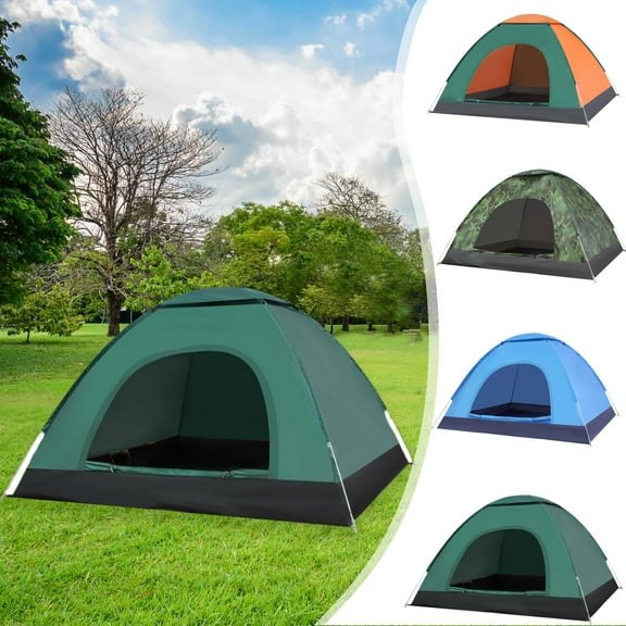 Kcavykas Clothes Storage Instant Automatic Expansion Up Lightweight Camping Tent Outdoor Easy Set Up Automatic Family Travel Tent Portable Backpacking Ultralight Windproof Holiday Gift Finder