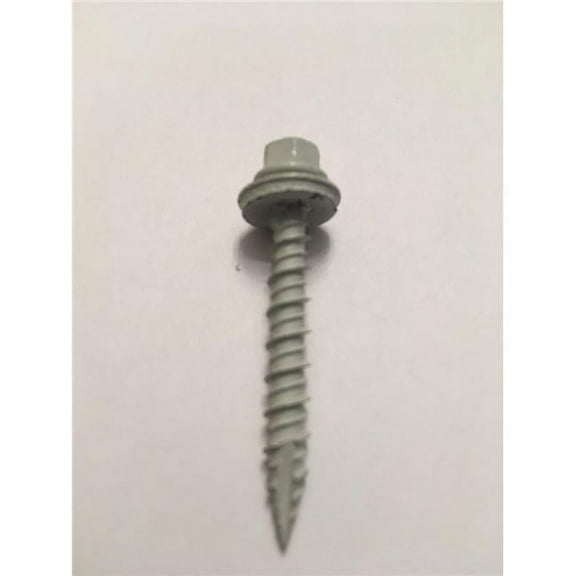 Hillman Fasteners 250501 LB 10 x 1.5 in. Metal to Wood Self-Drilling Roofing Screws, Clear