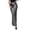 Grey, variant on Joernso Maxi Skirt High Waist Solid Color Long Skirt with Shiny Sequin Decoration Home Commuting Street Leg-lengthening Skirt