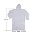 thumbnail image 4 of Imperméable Portable pour Adulte, Poncho de Pluie avec Capuches et Manches, 4 of 5