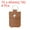 Brown, variant on Uxcell Leather Key Fob, Genuine Leather Keys Cover Portable Key Rings Air Tag Holder for Keys ID, Dark Brown 4 Pack