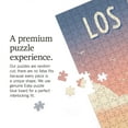 thumbnail image 5 of Lantern Press 1000 Piece Jigsaw Puzzle, Los Angeles, California, Lithograph, Enjoy the Ride, Longboards and Scooters, 5 of 5