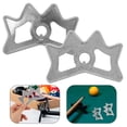thumbnail image 1 of RUNROTOO 2Pcs Metal Billiard Bridge Aluminium Prevent Slipping Practical Design for Pool Games, 1 of 8