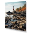 thumbnail image 2 of Designart "Retreat at the Harbor Port II" Nautical & Beach Canvas Wall Art, 2 of 5