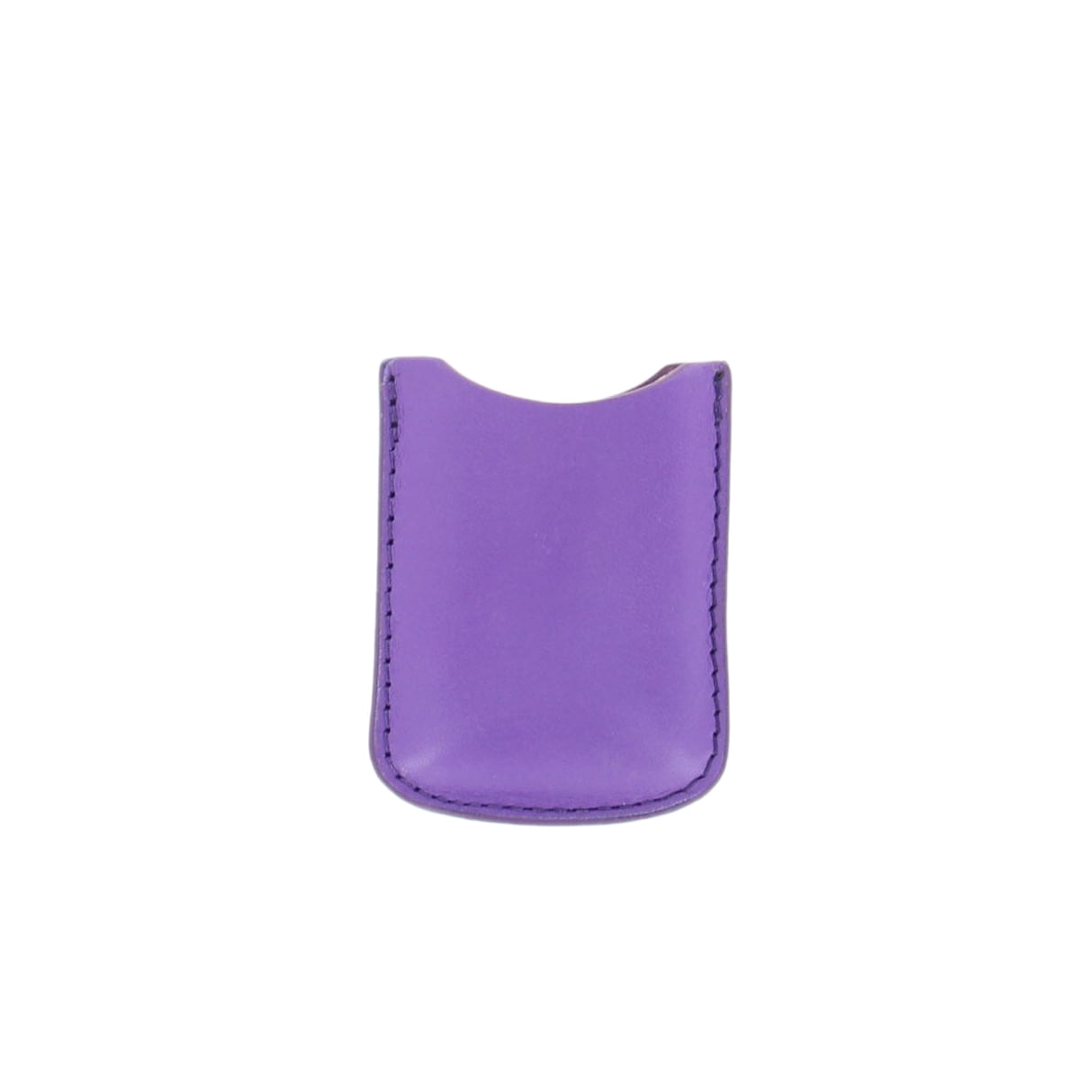 Tampa Fuego Cigar Lighter Case Genuine Leather Purple Lined Fits Xikar
