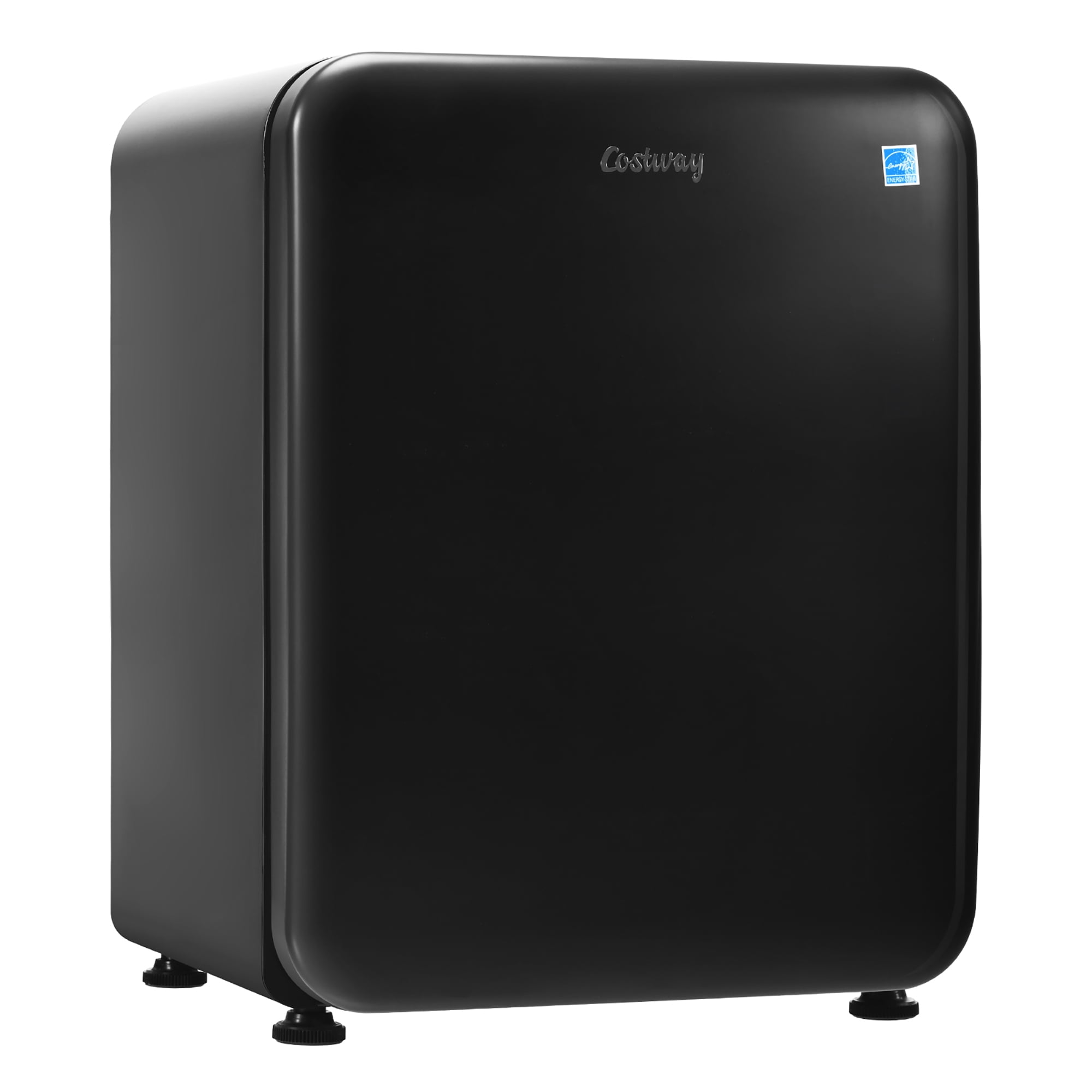 Costway 2.4 Cu.Ft. Compact Refrigerator Auto Defrost Reversible Door