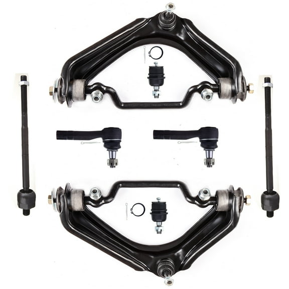 ECCPP - 8PCS Front Suspension Kit For 2003-2005 For Ford Explorer 2002 2004-2005 For Mercury Mountaineer Upper Control Arm And Ball Joint Outer Tie Rod End Inner Tie Rod End Lower Ball Joint