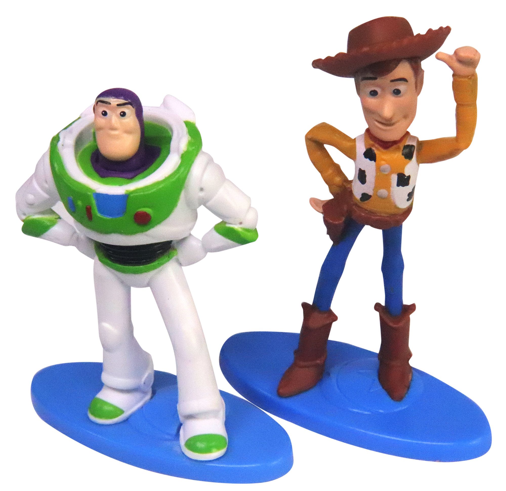 Details about   Lot of 4 Disney Pixar TOY STORY 2” figures BUZZ LIGHTYEAR Cake Toppers Mattel 