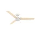 thumbnail image 4 of Ventilador de Techo Hunter 59263 Cassius Fresh White 52" Hunter Fan 59263, 4 of 7