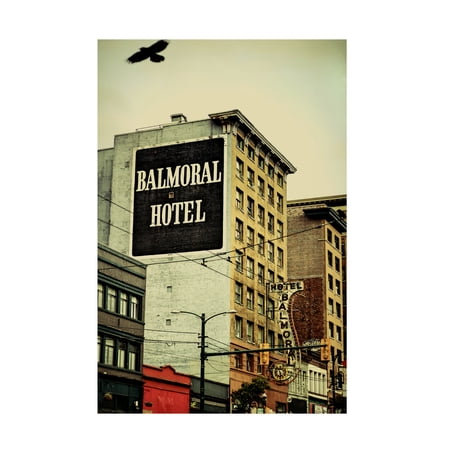 Trademark Fine Art Diego Lops Balmoral Hotel Canvas Wall Art