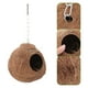 thumbnail image 4 of Nido de cáscara de coco para pájaros, juguete para loros, juguete para morder, 4 of 7