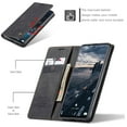 thumbnail image 2 of SaniMore Case for Samsung Galaxy A73 5G 6.7" 2022, Premium PU Leather Magnetic Cover Card Slots Cash Pocket Flip Kickstand Shockproof TPU Shell Full Protective Business Retro Case, Black, 2 of 10