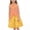 Orange, variant on ShomPort Girls Casual Dresses Cartoon Printed Scoop Neck A-Line Sleeveless Ruched Dresses Lightweight Summer Soft Dailywear