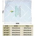 thumbnail image 3 of Delaware A Valley University Fleece Blanket, Very Soft Microfiber Flannel Blanket for Couch Warm and Cozy for All Seasons, 3 of 6