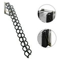 thumbnail image 3 of INTBUYING Wall-Mounted Attic Folding Ladders 14Steps Al-mg Alloy Black-White, 3 of 10