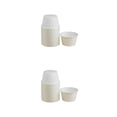 thumbnail image 3 of Cateissary 50 Uds. De tazas para helado, cuencos para postre, taza para tratar, contenedores de comida para llevar, bandeja para hornear pasteles Type5 NO5, 3 of 6