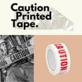 thumbnail image 7 of MMBM 6 Rolls White Printed Packing Stop Sign Tape 2.83 Inch x 110 Yards 2 Mil + Dispenser, 7 of 7