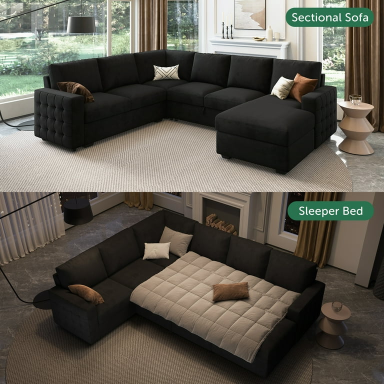 Corner sleeping sofa discount