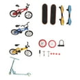 thumbnail image 1 of Juego de mini patinetas de dedo para niños, piezas decorativas, 1 of 14