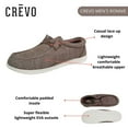 thumbnail image 2 of Crevo Ronnie Men's Slip On Canvas Loafer Sneakers, 2 of 9