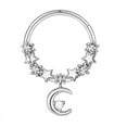 thumbnail image 1 of 1Pcs planet Septum Hoop Clickers Nose Ring Cartilage Piercing Helix Hoop Earring Tragus Jewelry Daith Hoops Rook Earring Lobe FJH, 1 of 7