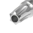 thumbnail image 3 of Uxcell 1/4" Hex Shank 1" Length T27 S2 Steel Security Torx Screwdriver Bit 4 Pack, 3 of 5