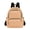 Light Orange, variant on JIALIOU Mini Backpack Purse for Women Quilted Casual Daypack Small Travel Shoulder Bag, Light Orange