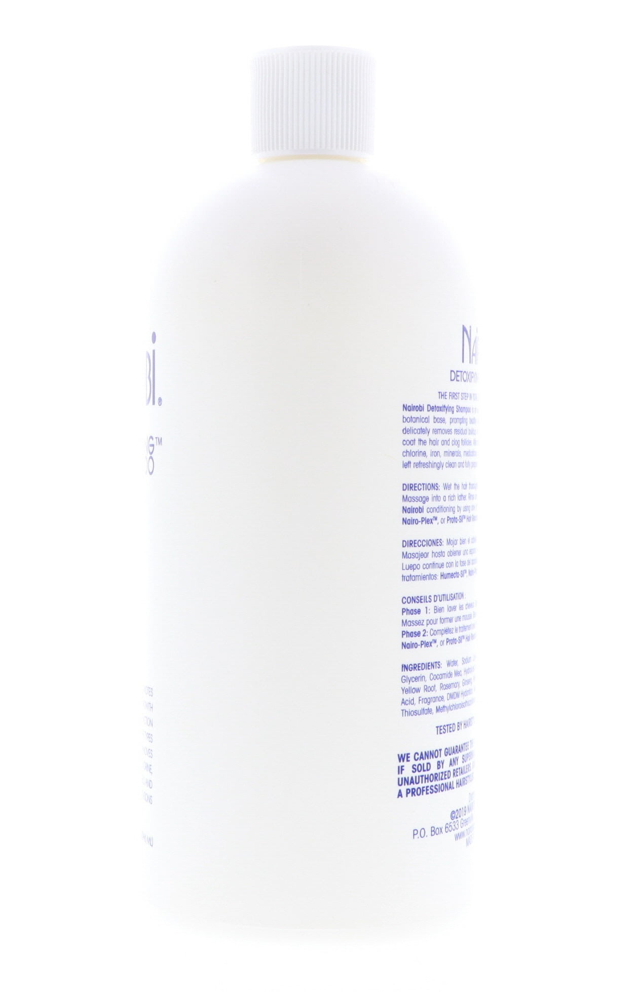 Nairobi Detoxifying Shampoo, promotes healthy hair growth 32 Ounce