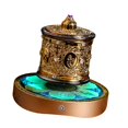 thumbnail image 1 of Rueda de oración budista Fengshui que gira suave y fácilmente. Adorno decorativo para Mantra de seis palabras, 1 of 9