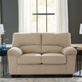 thumbnail image 2 of Signature Design by Ashley Furniture SimpleJoy Sand Loveseat, 2 of 10