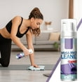 thumbnail image 6 of JGJJUGN 200ml Yoga Mat Cleaner Foam Spray | Dry Cleaning Agent for Sweat Stains | Fabric & Carpet Cleaner | Refreshing Spray for Yoga Mats, Blocks & Accessories | Non-Water Formula, 6 of 7