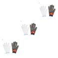 thumbnail image 1 of tamizeot Single Universal Safety Gloves Scratch-Proof Stainless Steel Mesh Wire Plus PE Steel Ring Rustproof Work Mittens Red L 3Set, 1 of 6